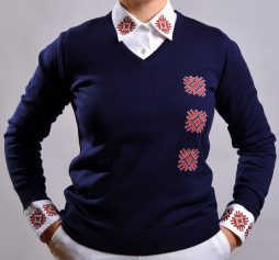 navy sweater knitwear